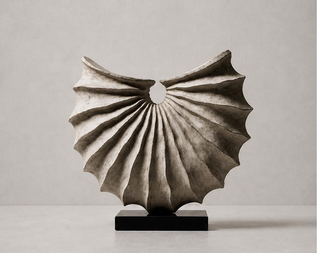 Sola Resin Shell Sculpture