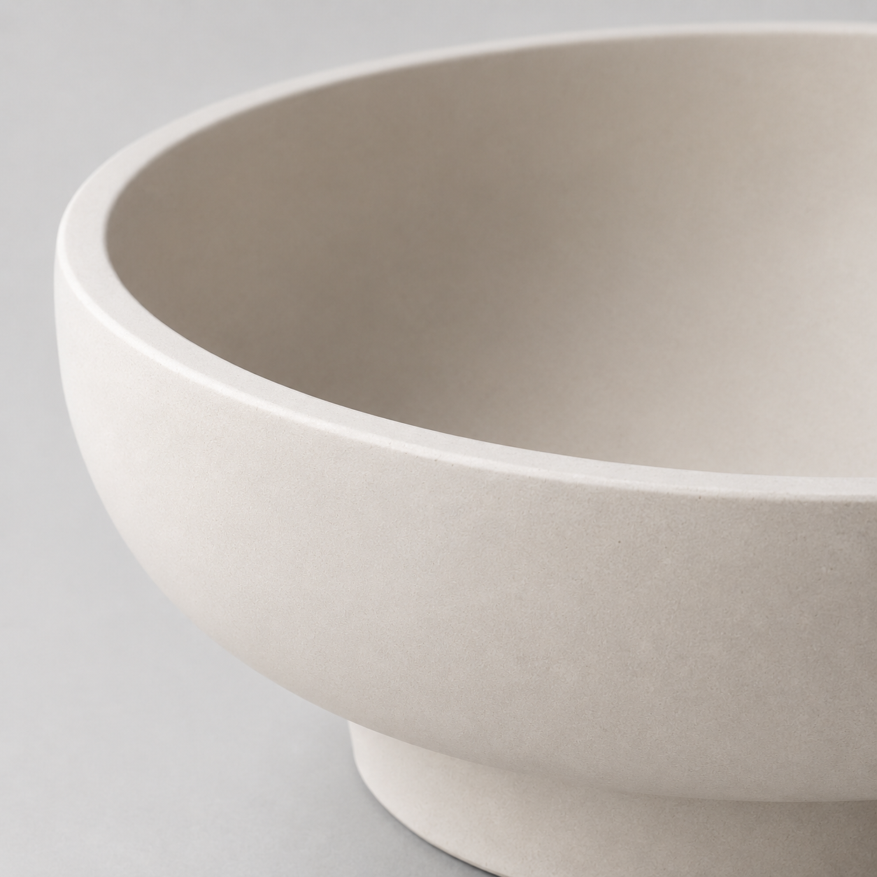 Oren Concrete Pedestal Bowl