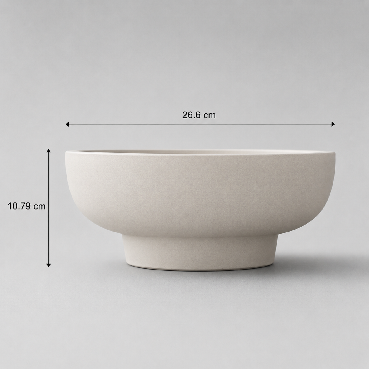 Oren Concrete Pedestal Bowl