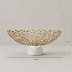 Aurelia Marble Base Bowl