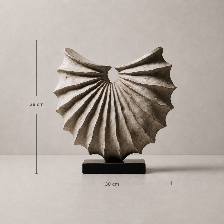 Sola Resin Shell Sculpture