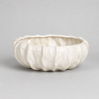 Cala Pleated Ceramic Bowl