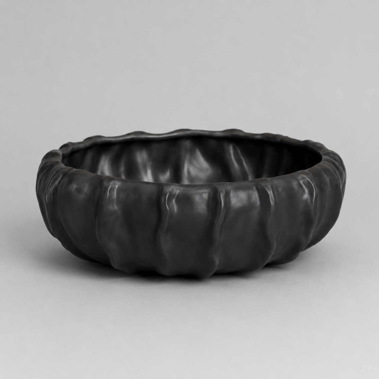 Cala Pleated Ceramic Bowl