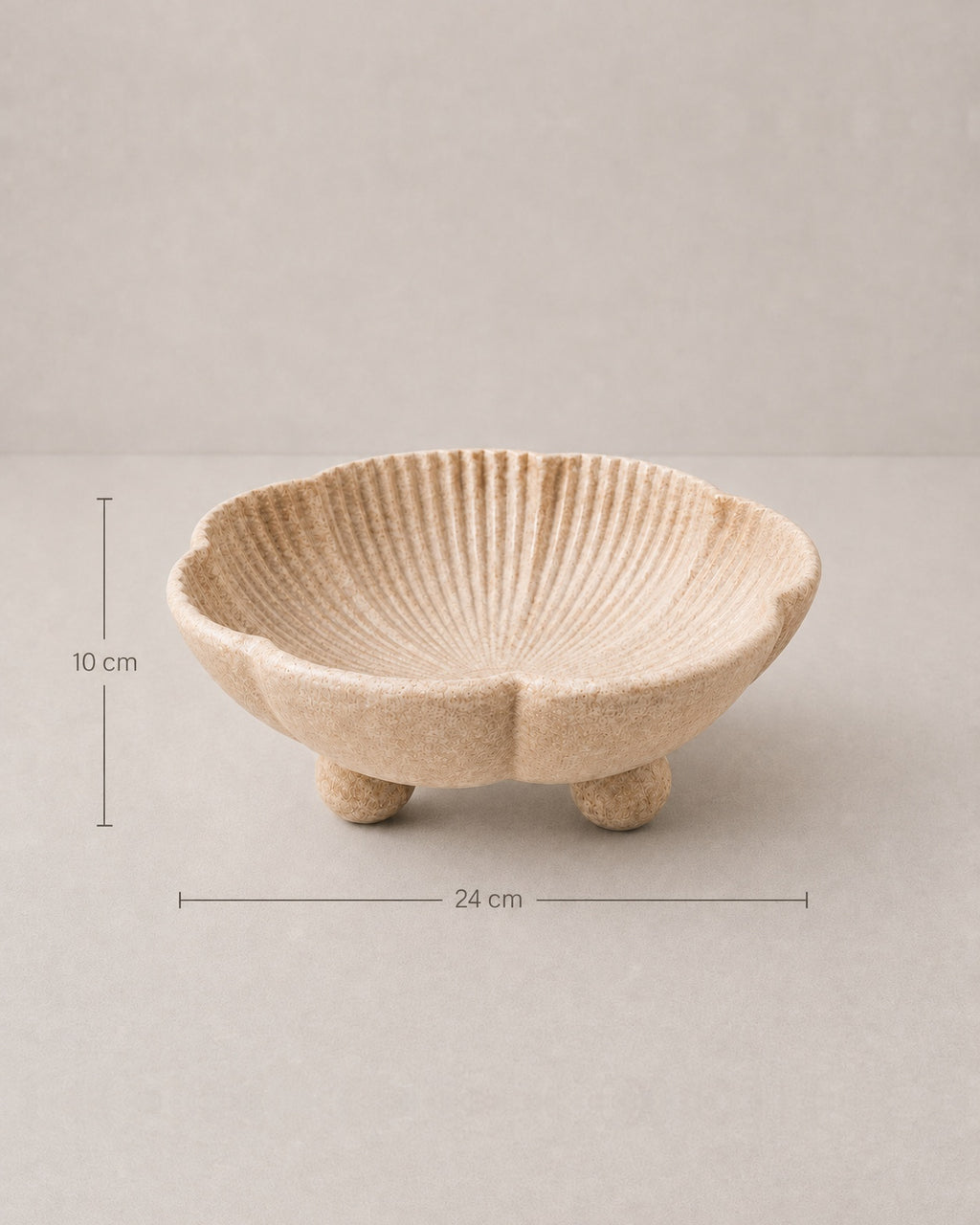Siena Scalloped Pedestal Bowl