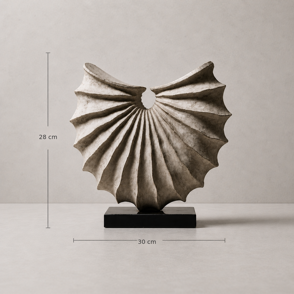 Sola Resin Shell Sculpture